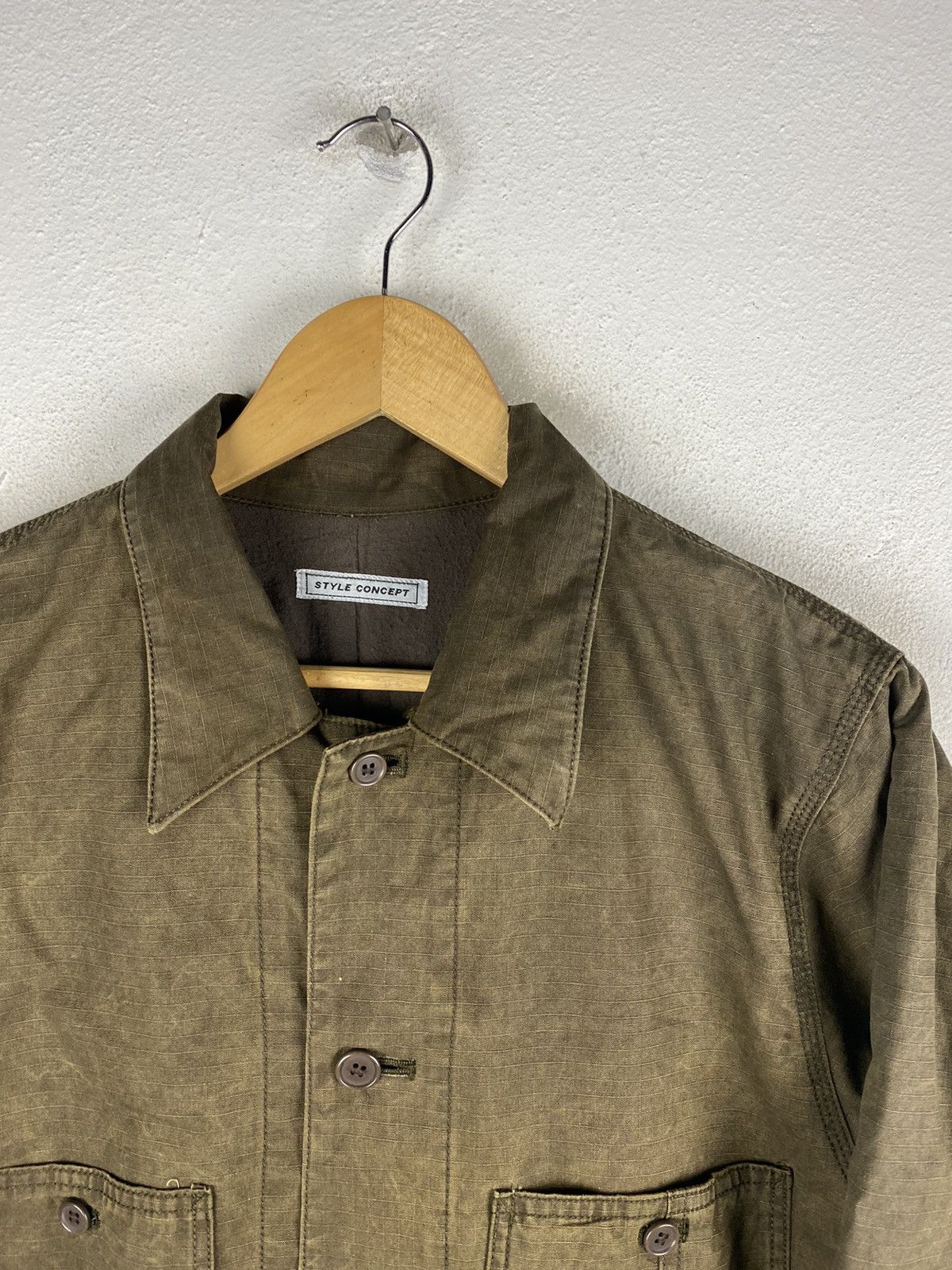 Japanese Brand STYLE CONCEPT WORKER STYLE JACKET MADE IN JAPAN Size US L / EU 52-54 / 3 - 6 Thumbnail