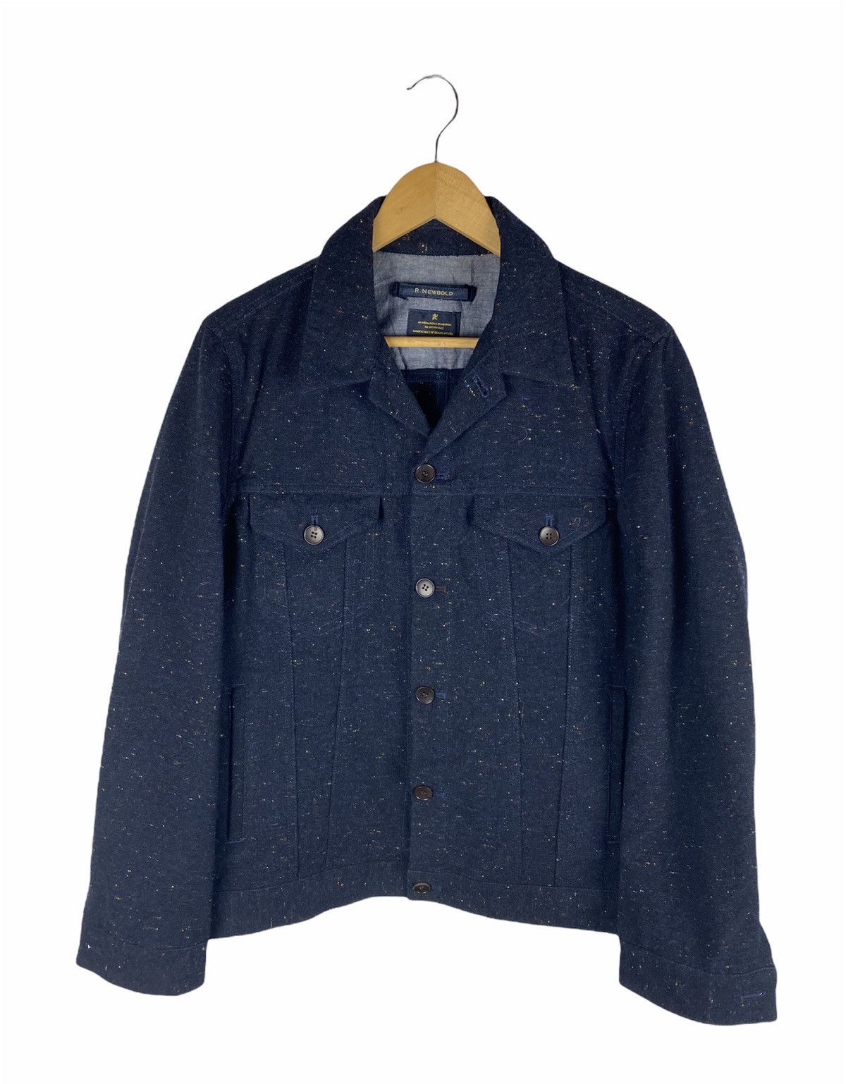 Japanese Brand × R.Newbold R.NEWBOLD TRUCKER JACKET STYLE WOOL FABRIC Size US M / EU 48-50 / 2 - 1 Thumbnail