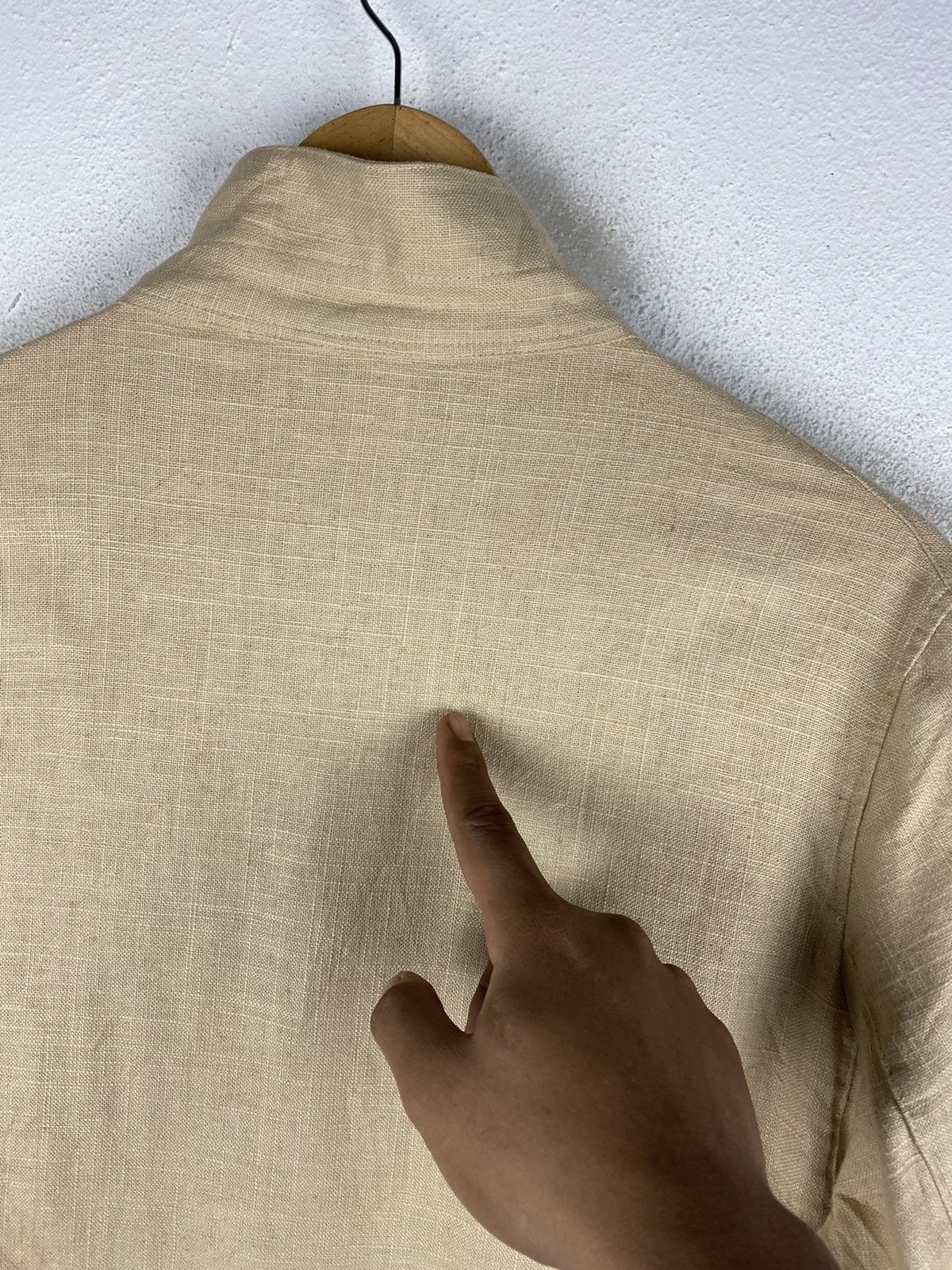 Japanese Brand MITSUMINE LINEN JACKET MADE IN JAPAN Size US M / EU 48-50 / 2 - 8 Thumbnail