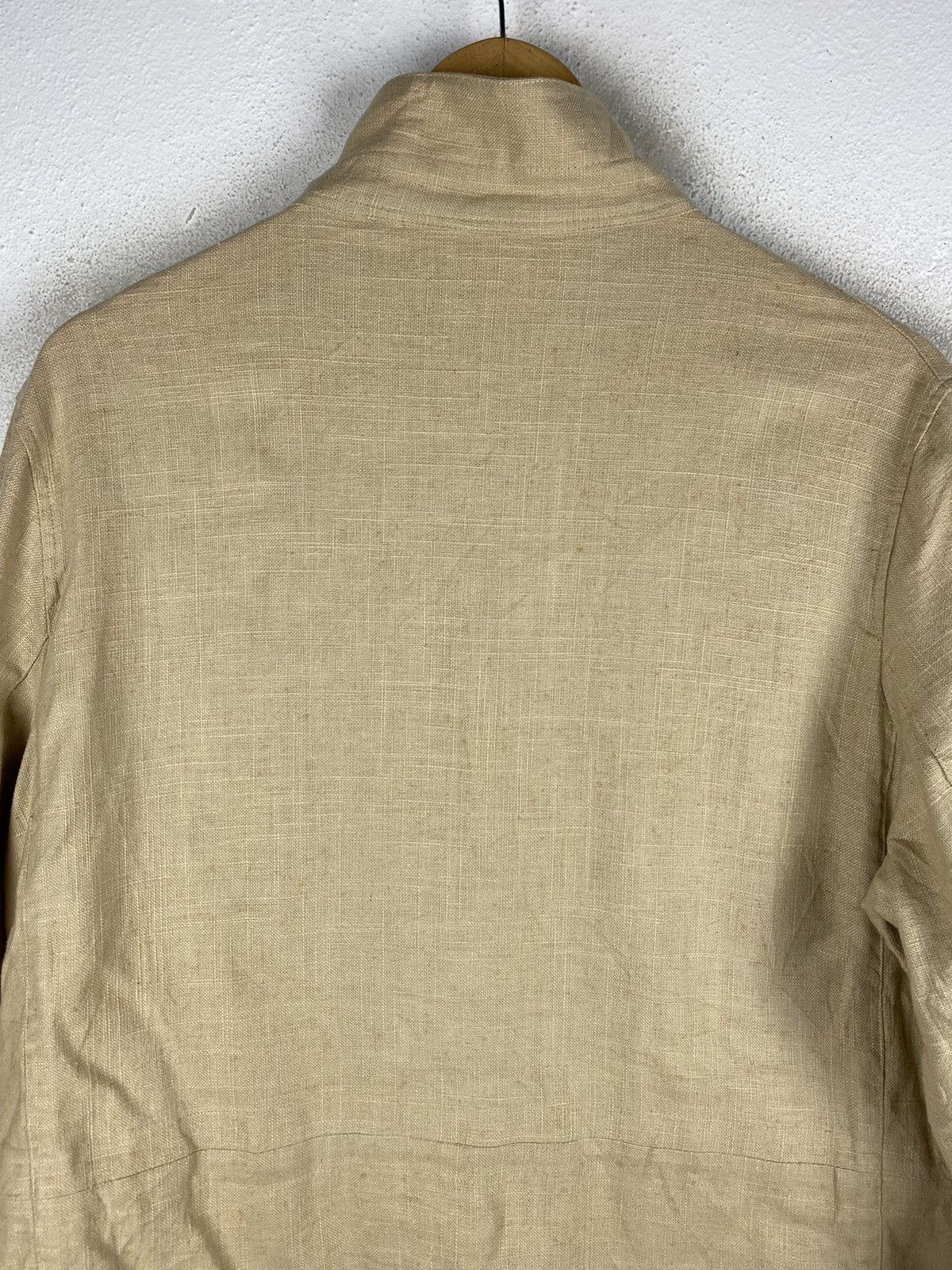 Japanese Brand MITSUMINE LINEN JACKET MADE IN JAPAN Size US M / EU 48-50 / 2 - 7 Thumbnail