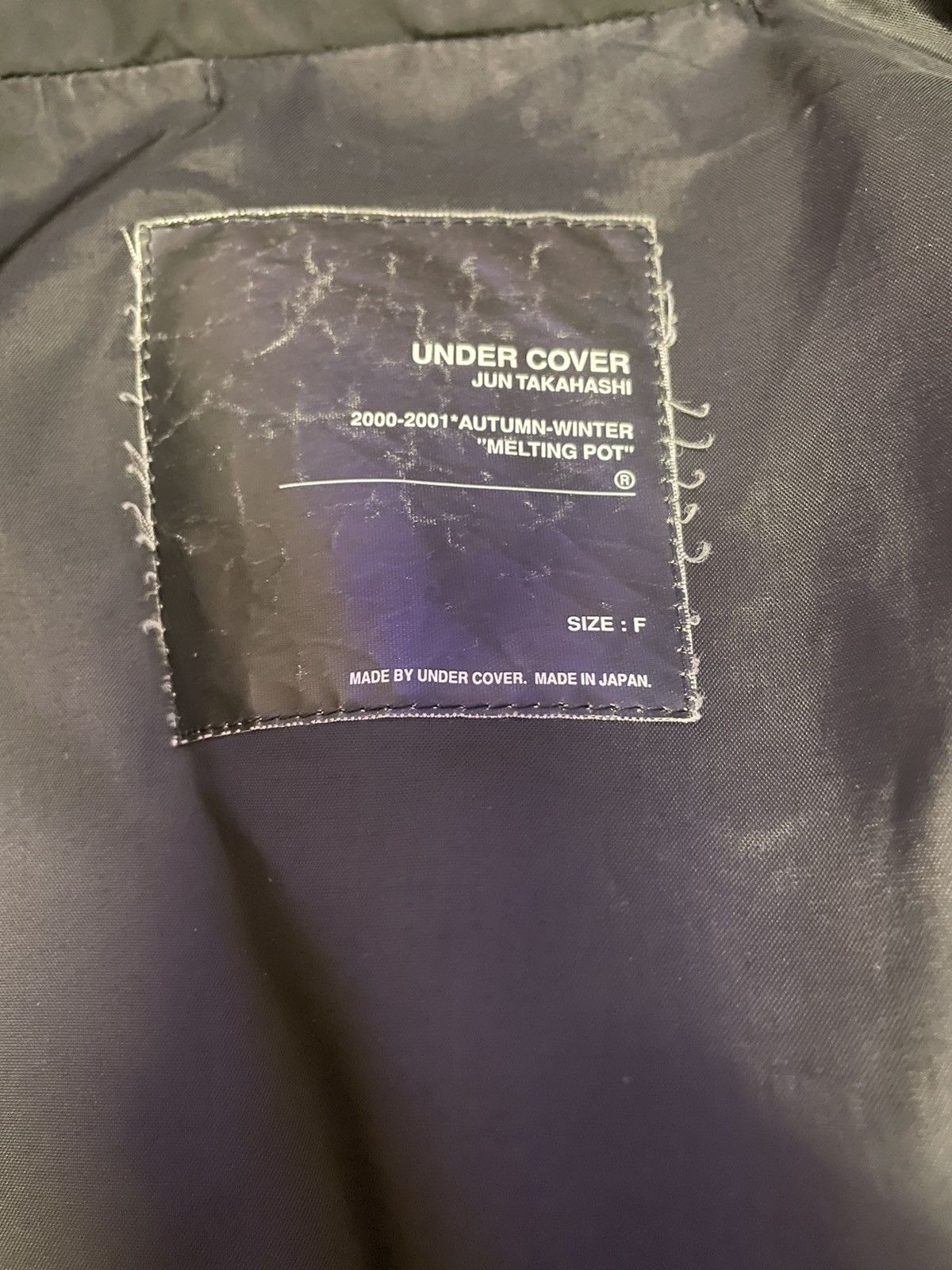 Jun Takahashi Undercover AW00 "Melting Pot" Motorcycle Biker Bomber Jacket Size US M / EU 48-50 / 2 - 3 Thumbnail