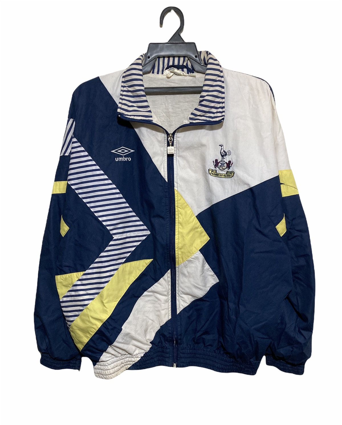 Vintage 90s Navy Umbro Tottenham Hotspur FC Training Jacket - X-Large  Polyester– Domno Vintage