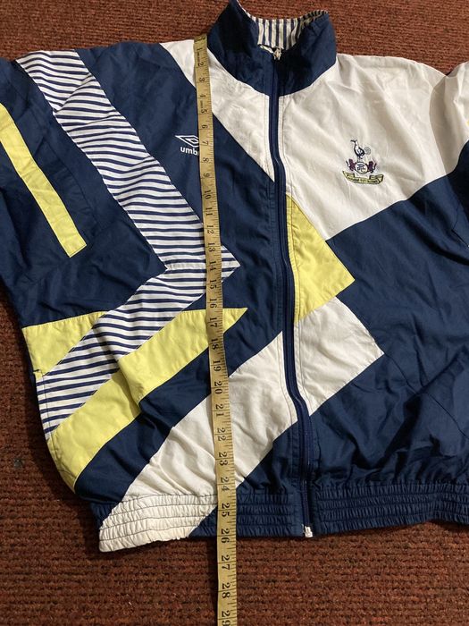 Vintage 90s Navy Umbro Tottenham Hotspur FC Training Jacket - X-Large  Polyester– Domno Vintage