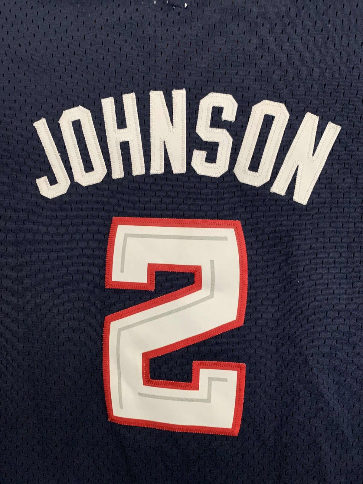 NBA Vintage Atlanta Hawks Joe Johnson Jersey Size US XL / EU 56 / 4 - 5 Thumbnail