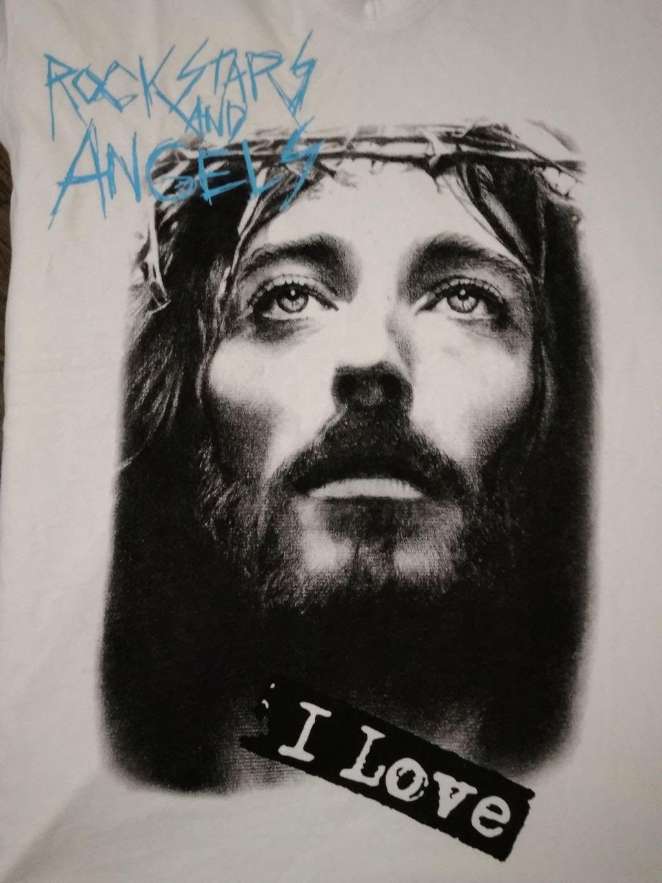 Band Tees × Rockstar Games × Vintage Rockstars & Angels T-Shirt Jesus Size US M / EU 48-50 / 2 - 4 Thumbnail