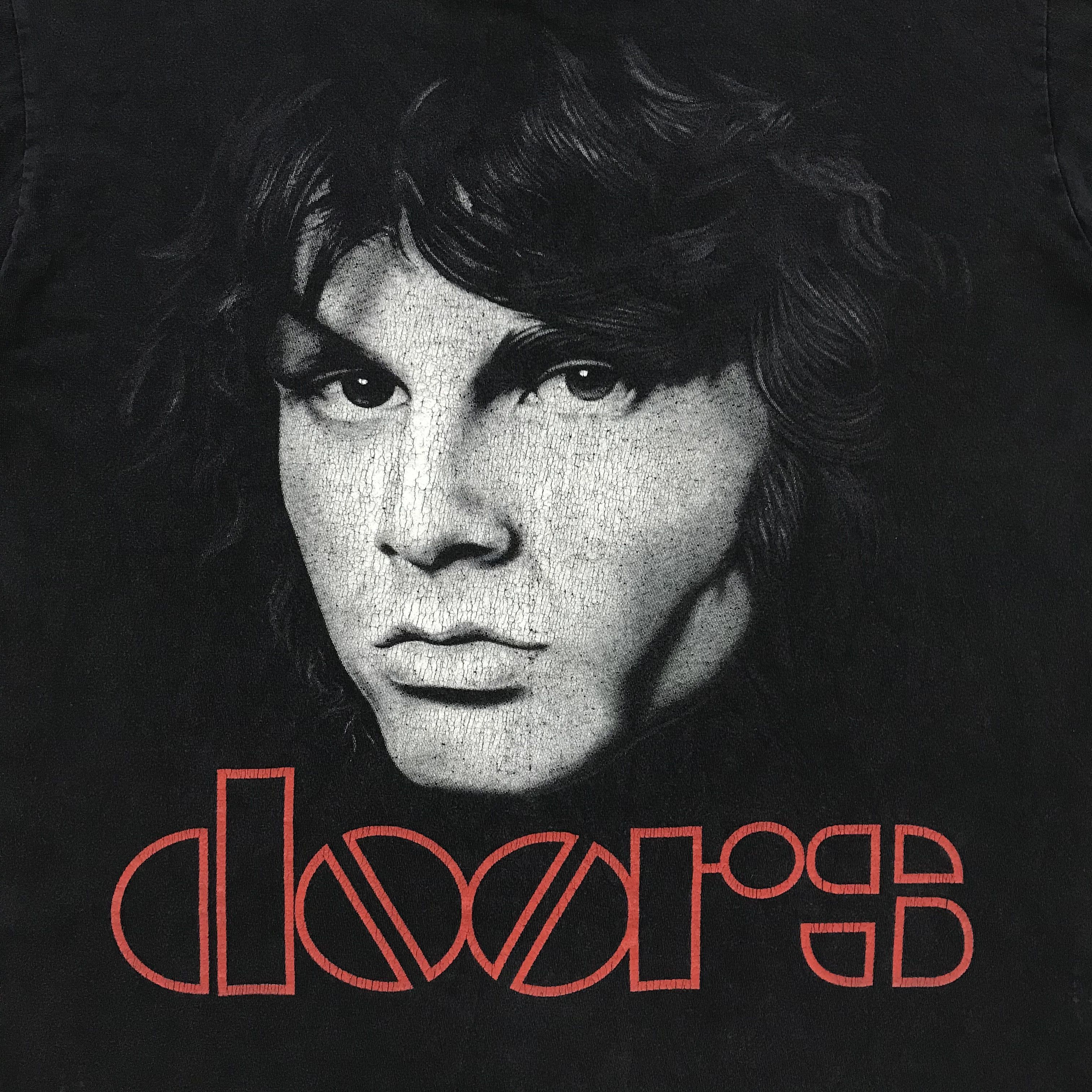 Band Tees THE DOORS Jim Morrison Vintage T-Shirt Band Tee 80s 90s Size US M / EU 48-50 / 2 - 6 Thumbnail