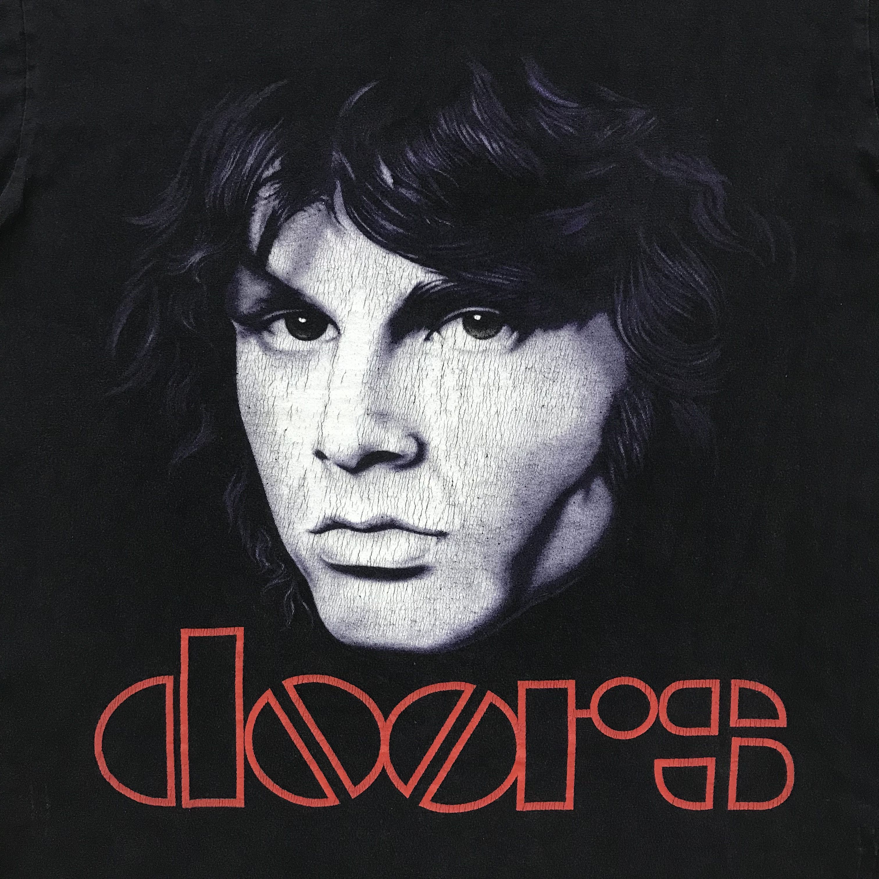 Band Tees THE DOORS Jim Morrison Vintage T-Shirt Band Tee 80s 90s Size US M / EU 48-50 / 2 - 4 Thumbnail
