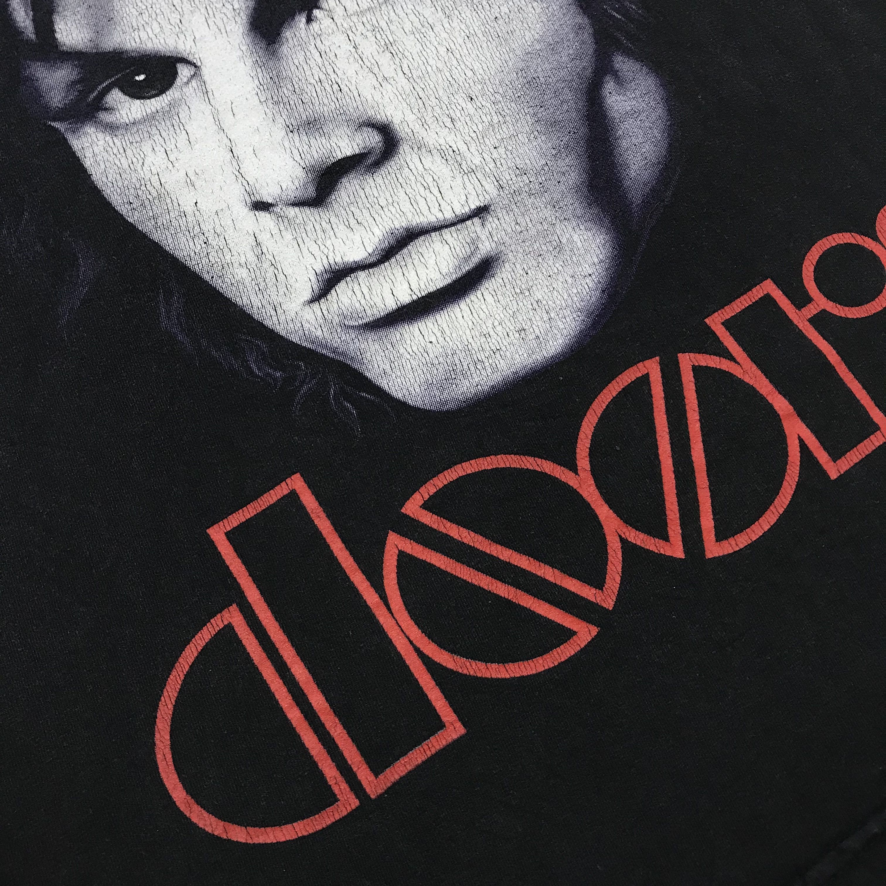 Band Tees THE DOORS Jim Morrison Vintage T-Shirt Band Tee 80s 90s Size US M / EU 48-50 / 2 - 5 Thumbnail