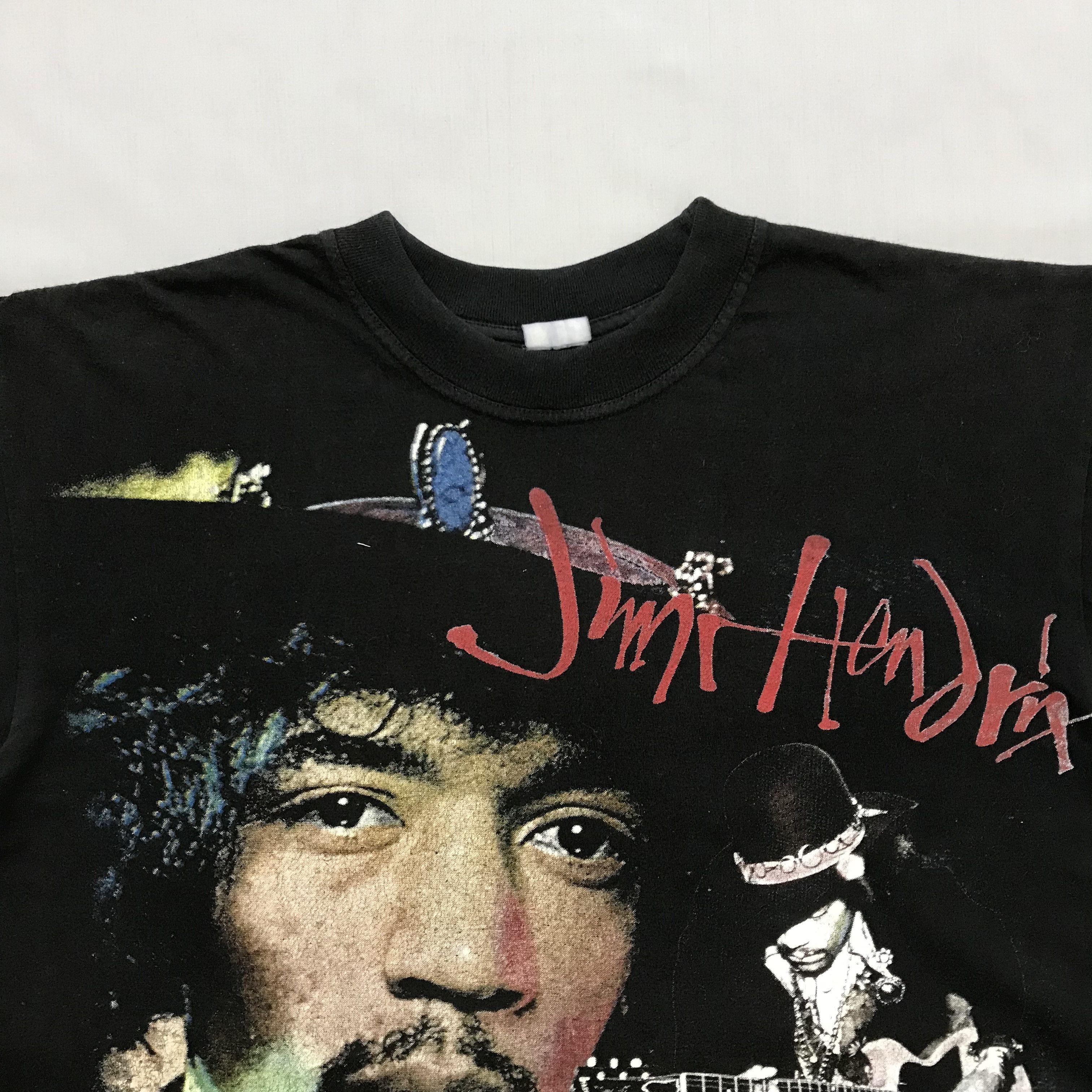Jimi Hendrix JIMI HENDRIX Vintage T-Shirt Band Tee 80s 90s Rock Rare Size US M / EU 48-50 / 2 - 3 Thumbnail
