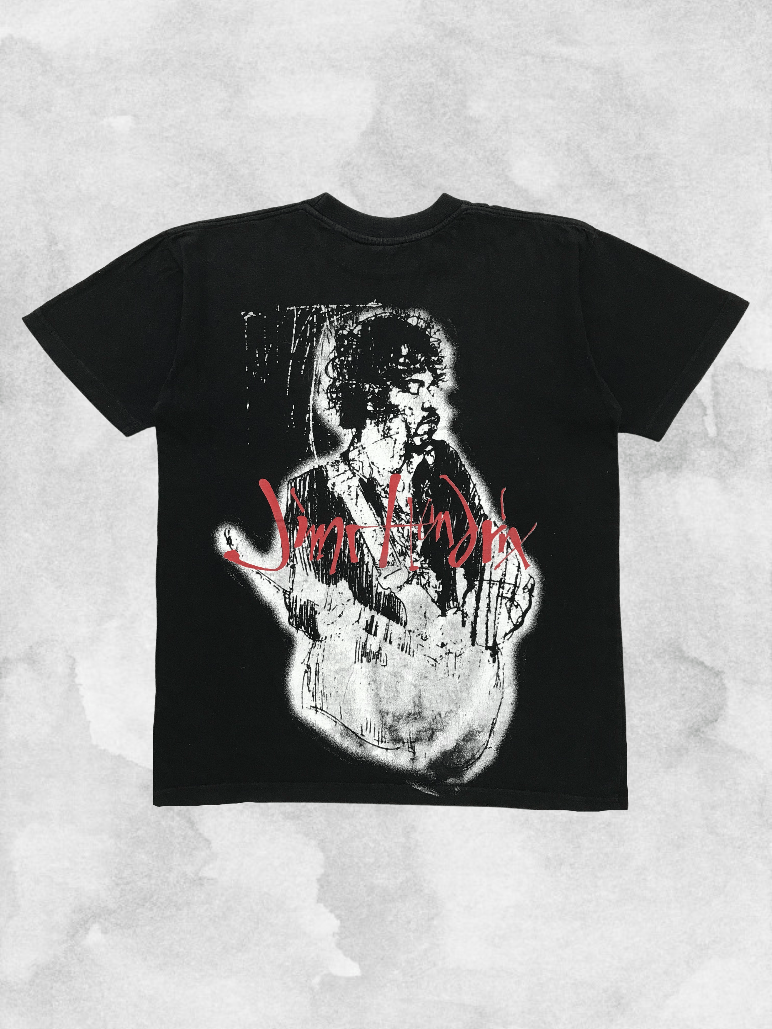 Jimi Hendrix JIMI HENDRIX Vintage T-Shirt Band Tee 80s 90s Rock Rare Size US M / EU 48-50 / 2 - 2 Thumbnail