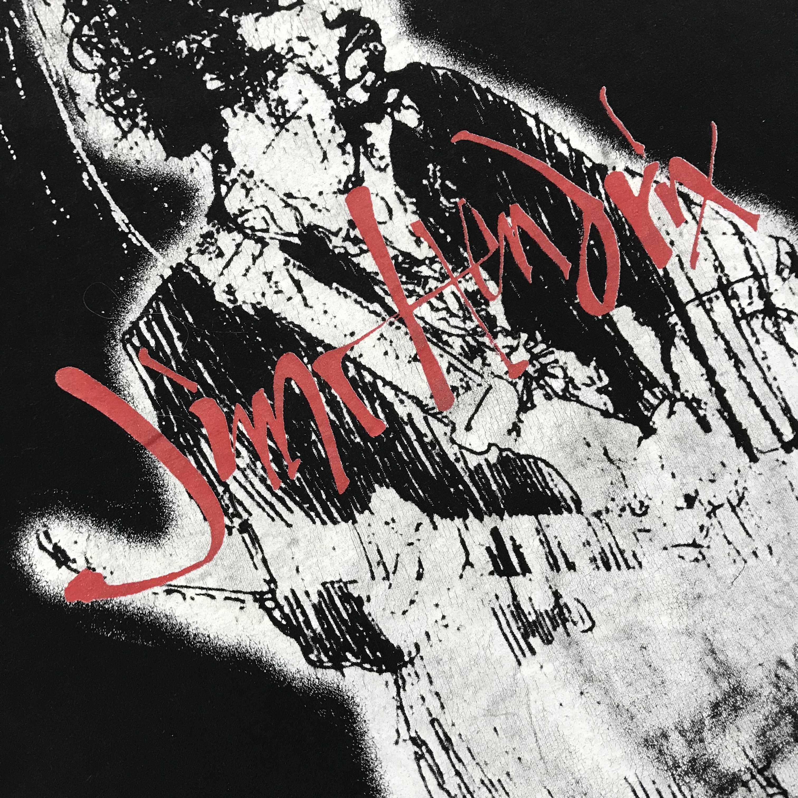 Jimi Hendrix JIMI HENDRIX Vintage T-Shirt Band Tee 80s 90s Rock Rare Size US M / EU 48-50 / 2 - 7 Thumbnail