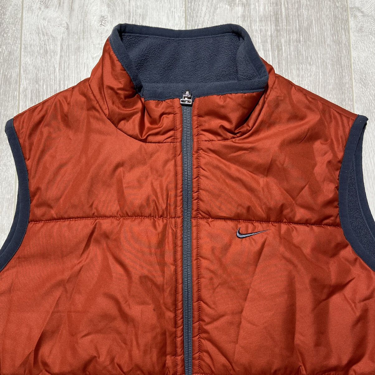 Nike Vintage Y2K Nike Reversible Vest / Gilet Size US S / EU 44-46 / 1 - 3 Thumbnail