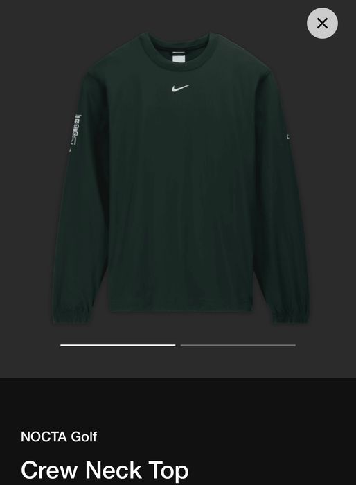 Nike Nike x drake NOCTA golf crewneck top | Grailed