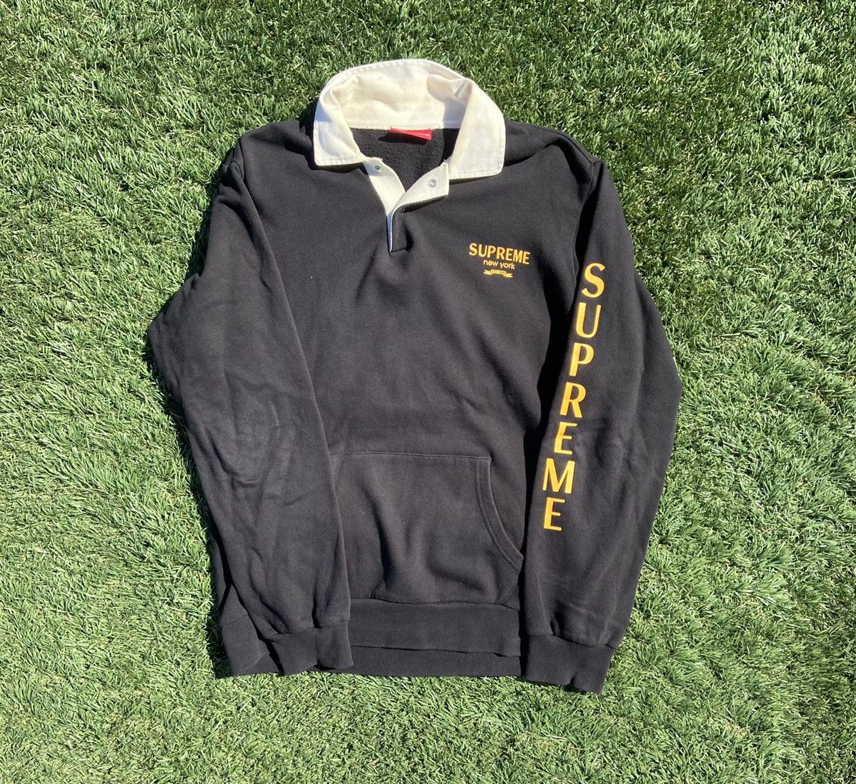 Supreme Black Rugby | Grailed