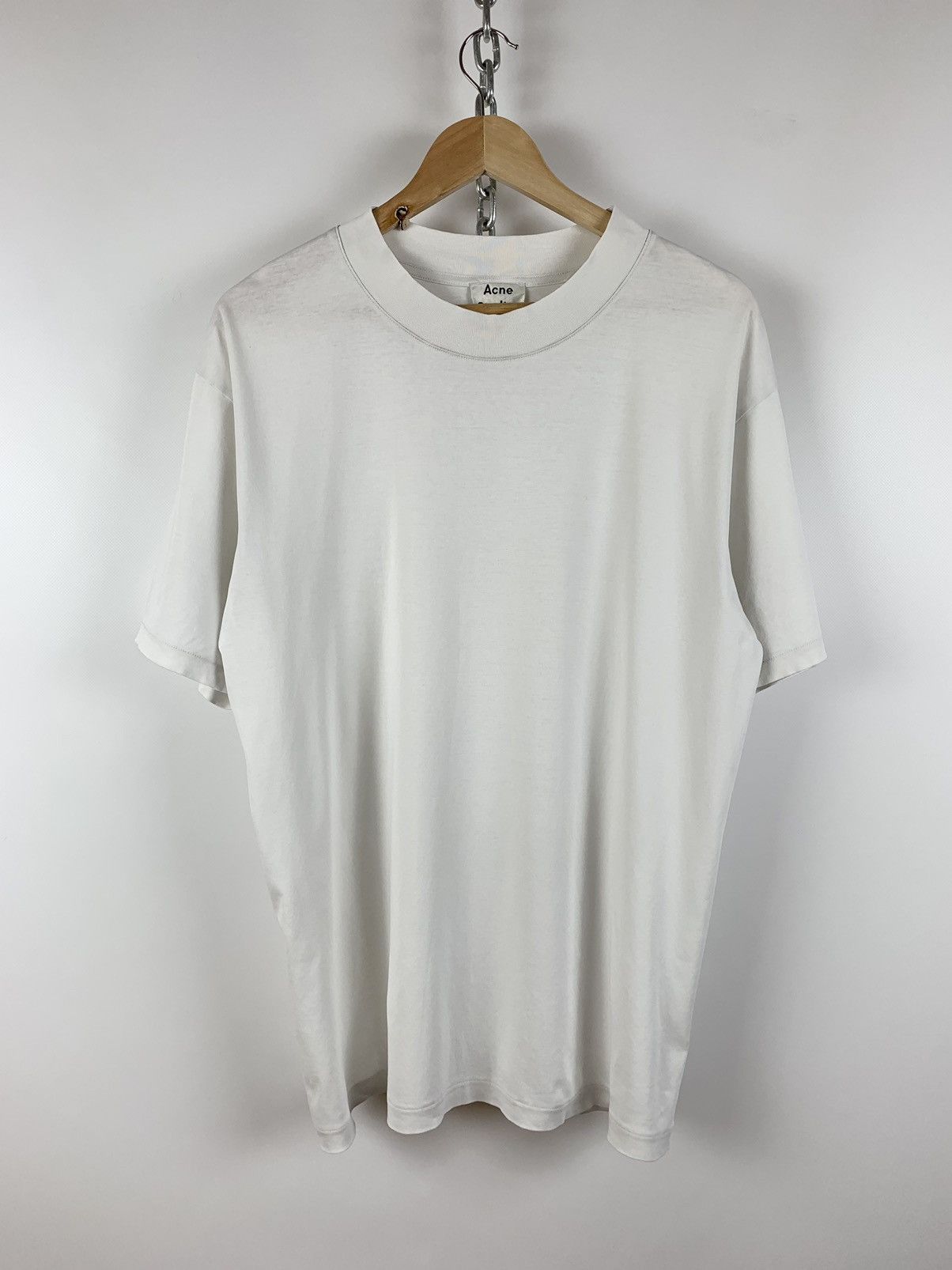 Acne Studios Acne Studios Naples Lux PSS17 White T-Shirt | Grailed