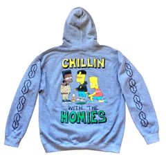 Simpsons supreme hoodie hot sale