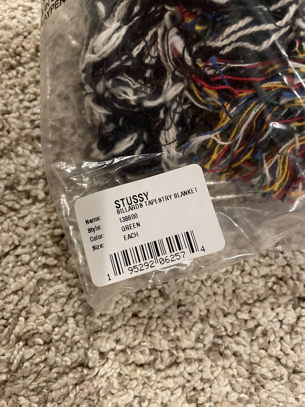 Stussy Stüssy Billiards Tapestry Blanket | Grailed