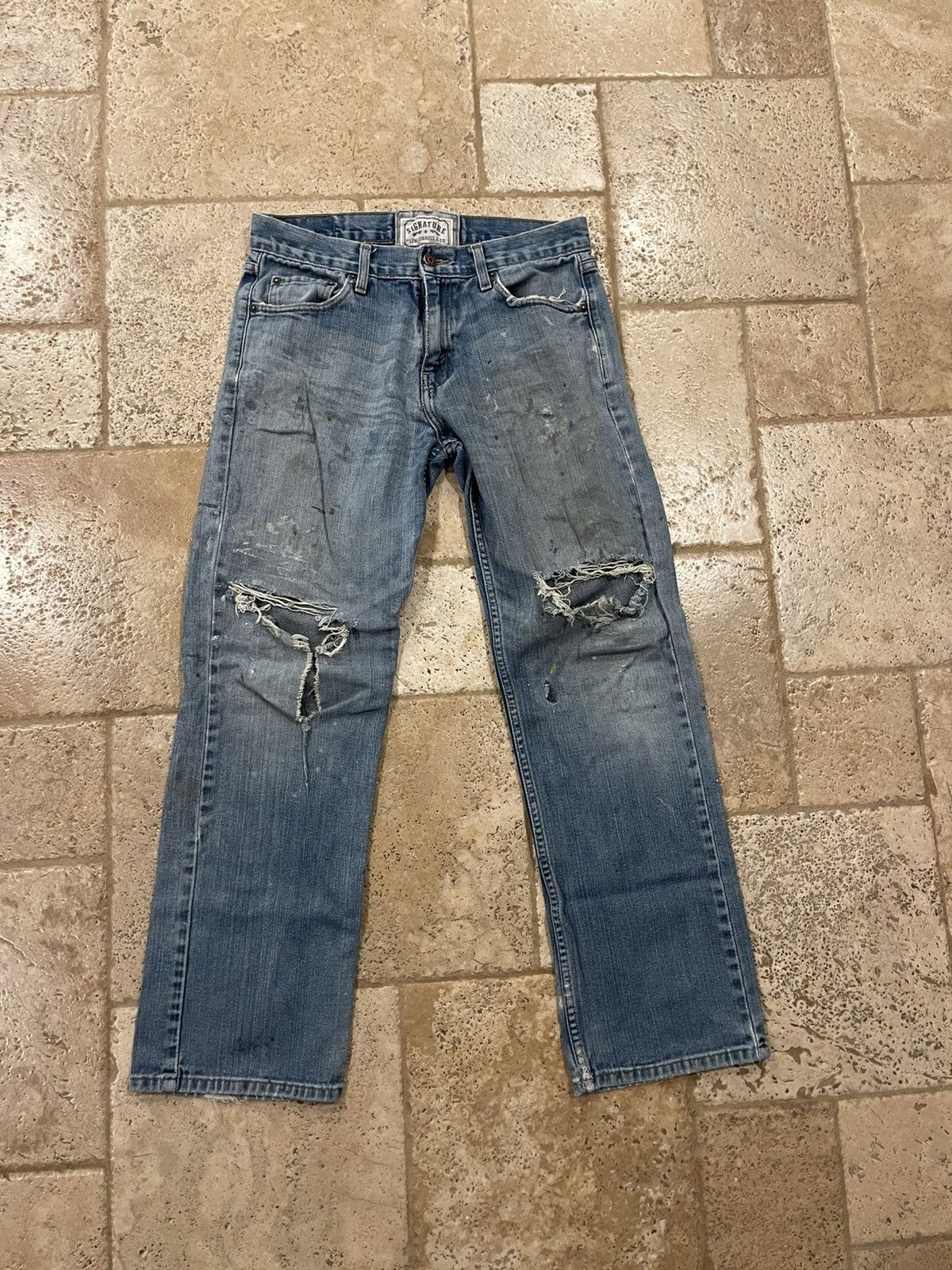Levi's Levi’s Vintage Blue Denim Painter Pants Size US 32 / EU 48 - 1 Thumbnail