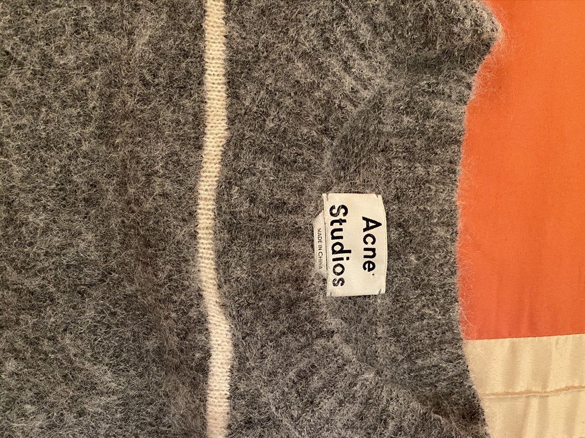 Acne Studios Grey striped wool Crewneck sweater Size US XXS / EU 40 - 2 Thumbnail
