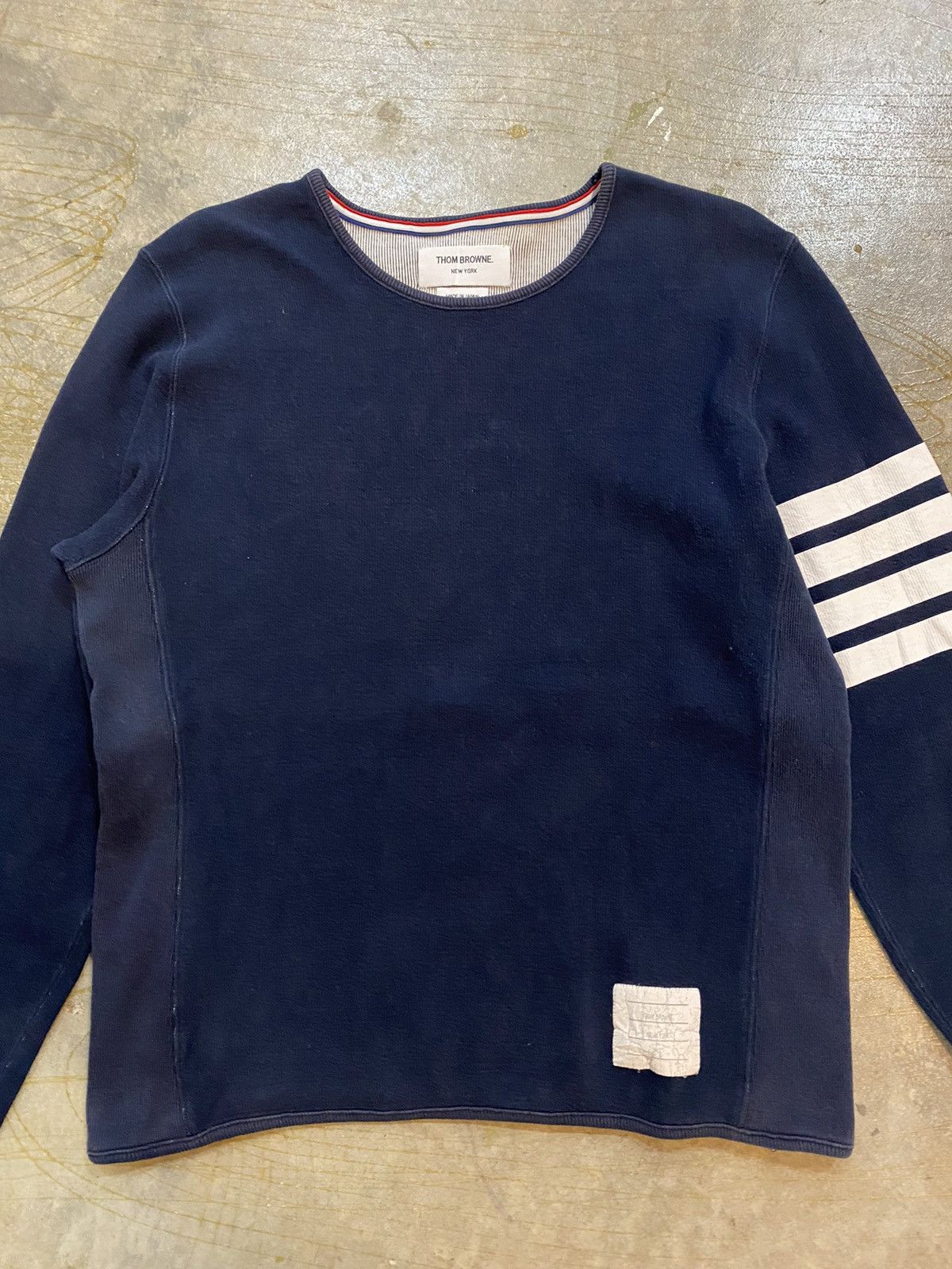 Thom Browne Iconic 4 bar sweatshirt Made in Japan Size US S / EU 44-46 / 1 - 3 Thumbnail