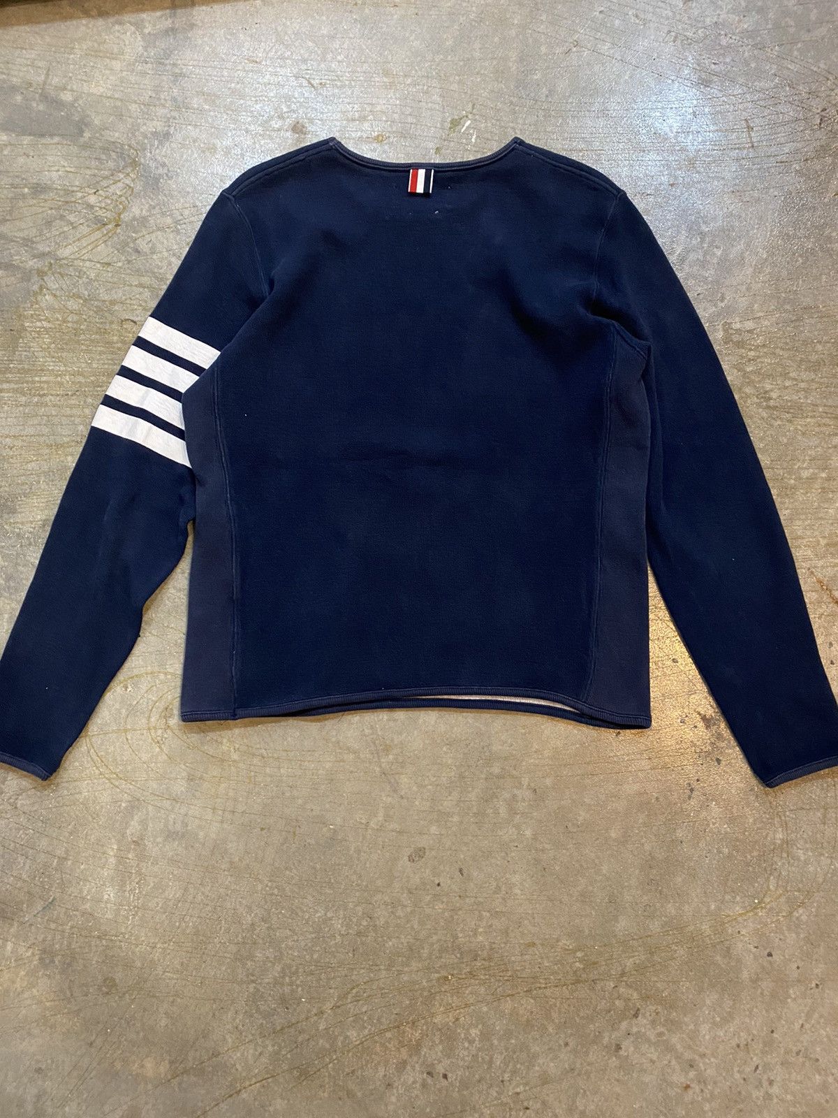 Thom Browne Iconic 4 bar sweatshirt Made in Japan Size US S / EU 44-46 / 1 - 6 Thumbnail