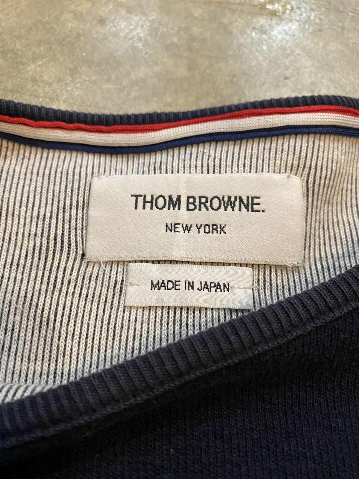 Thom Browne Iconic 4 bar sweatshirt Made in Japan Size US S / EU 44-46 / 1 - 7 Thumbnail