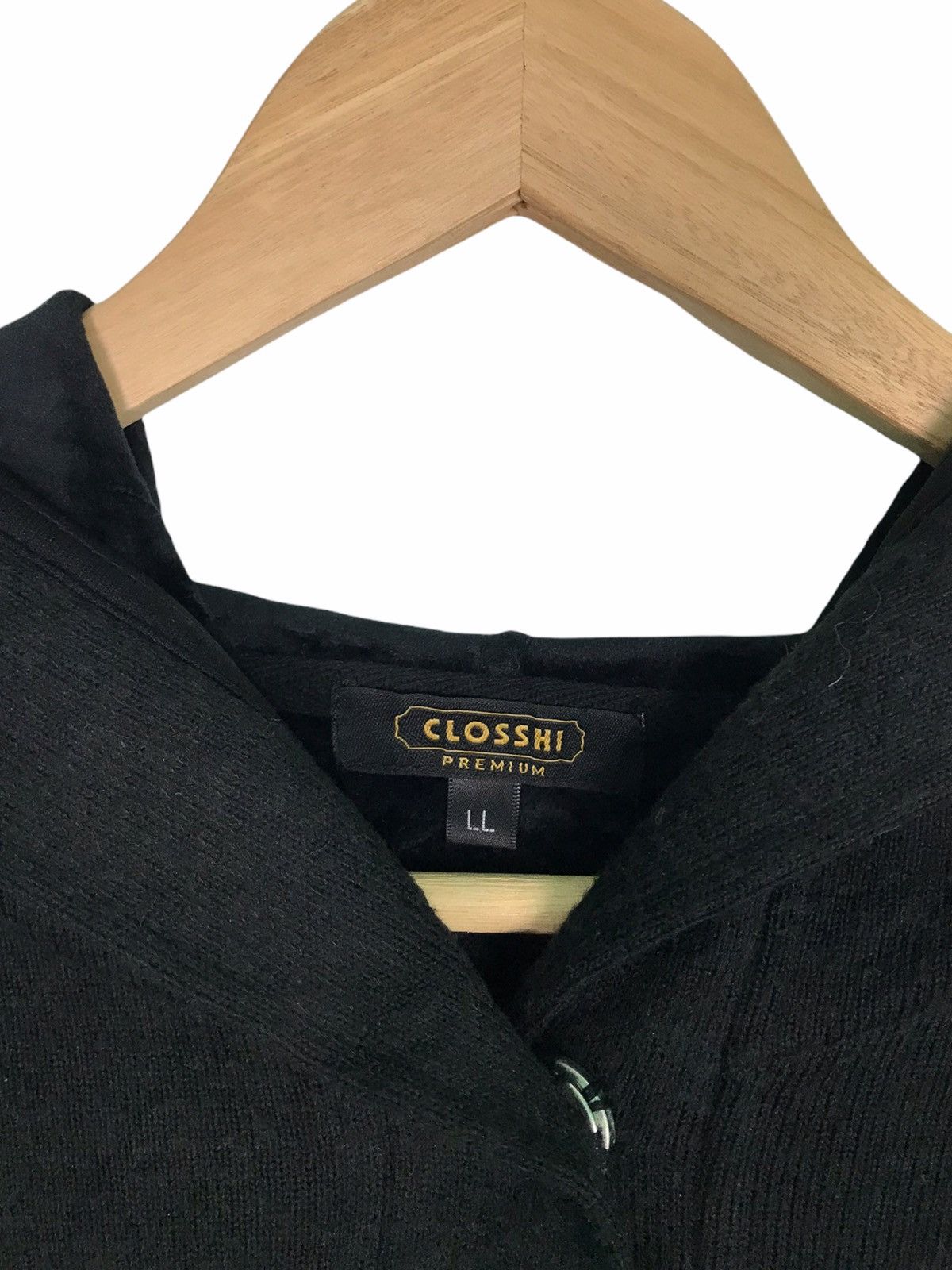 Japanese Brand Closshi Premium Cardigan With Hoodie Japanese Brand Size US XL / EU 56 / 4 - 9 Thumbnail