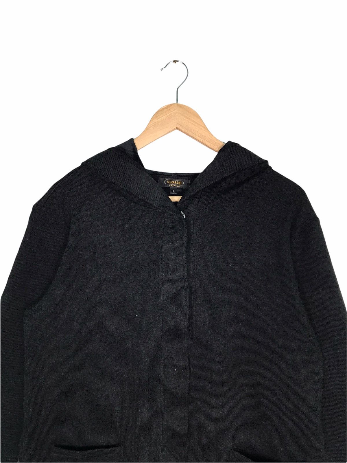 Japanese Brand Closshi Premium Cardigan With Hoodie Japanese Brand Size US XL / EU 56 / 4 - 4 Thumbnail