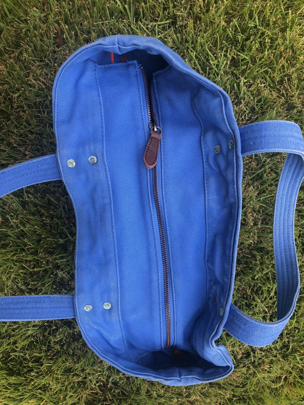 Polo Ralph Lauren Polo Ralph Lauren Big Horse Logo Canvas Tote Bag Size ONE SIZE - 4 Thumbnail