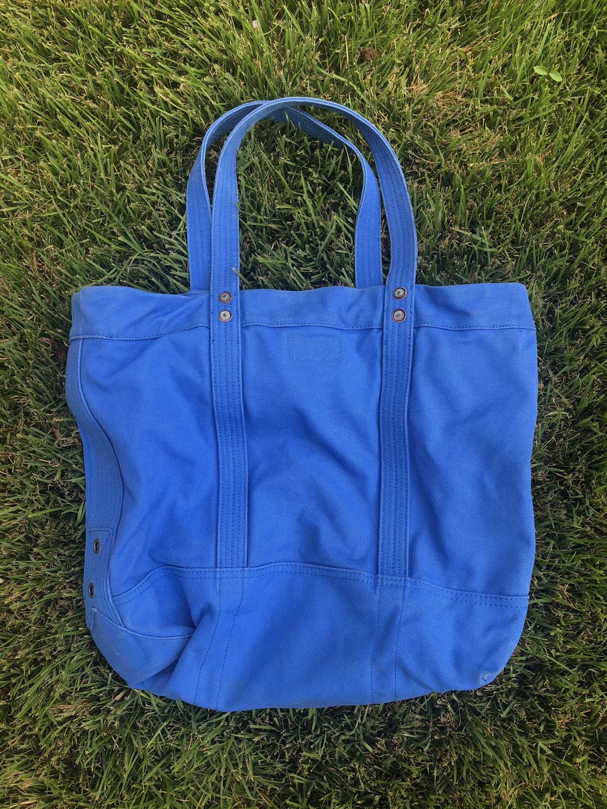 Polo Ralph Lauren Polo Ralph Lauren Big Horse Logo Canvas Tote Bag Size ONE SIZE - 6 Thumbnail