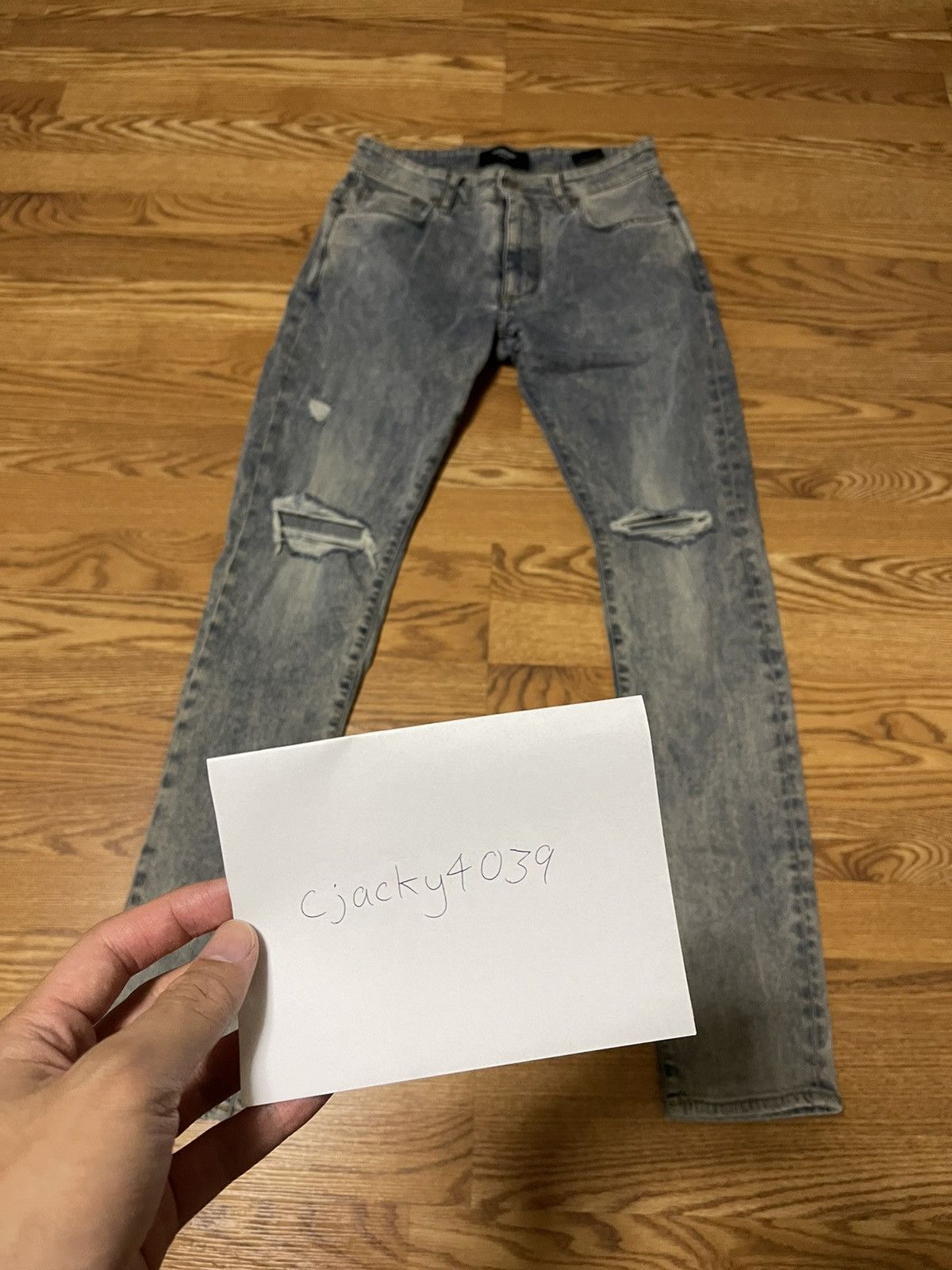 Represent Clo. Represent Clo Destroyer Denim Size US 32 / EU 48 - 1 Thumbnail
