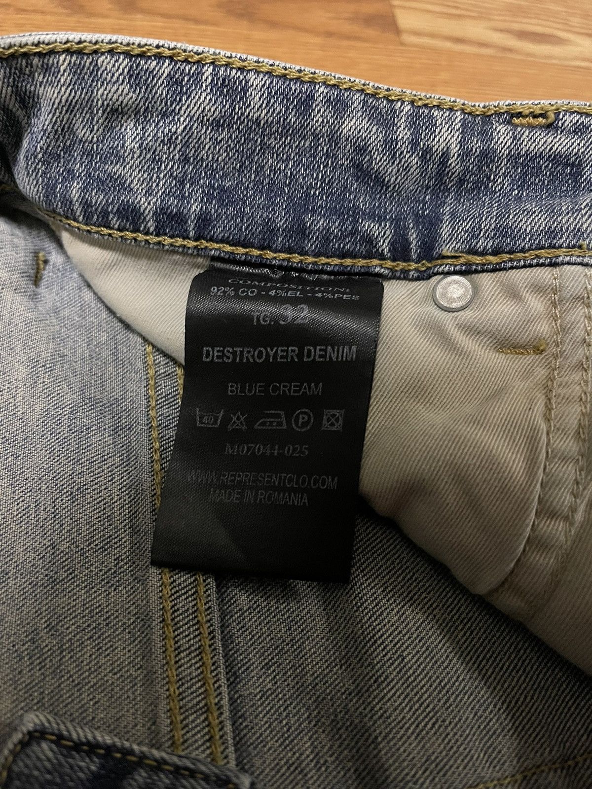 Represent Clo. Represent Clo Destroyer Denim Size US 32 / EU 48 - 5 Thumbnail