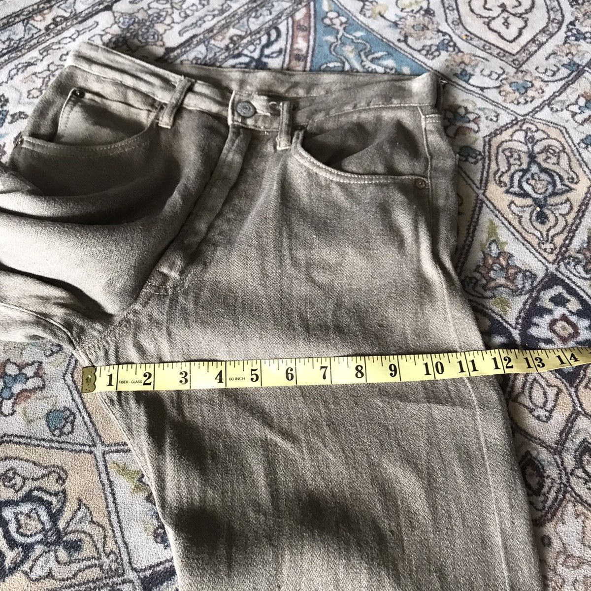 45rpm Vintage 45rpm Linen Jeans Size US 28 / EU 44 - 19 Thumbnail