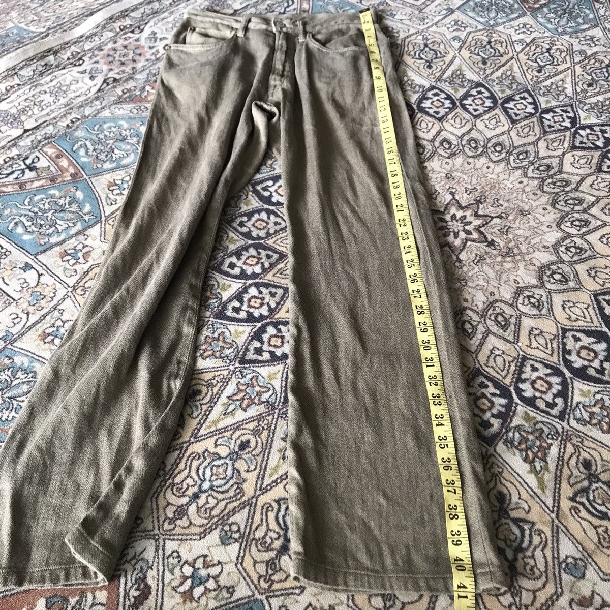 45rpm Vintage 45rpm Linen Jeans Size US 28 / EU 44 - 16 Thumbnail
