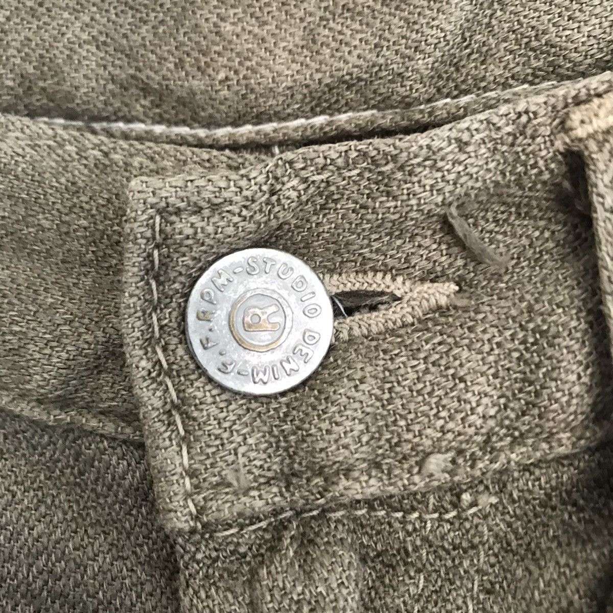 45rpm Vintage 45rpm Linen Jeans Size US 28 / EU 44 - 10 Thumbnail