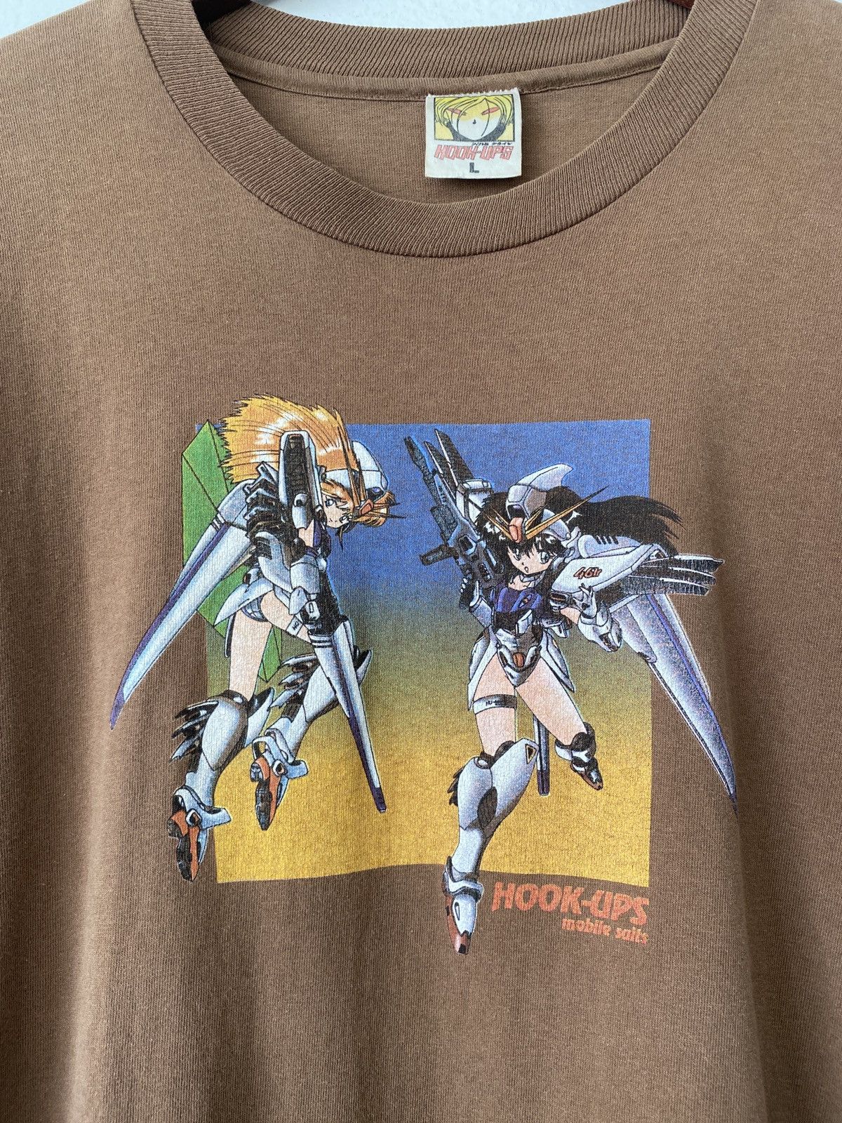 Vintage Hook Ups Mobile Suit Gundam T-Shirt | Grailed