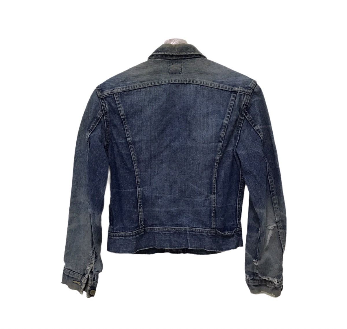 Lee Vintage Lee Rider Distressed Denim Jacket Size US XS / EU 42 / 0 - 4 Thumbnail