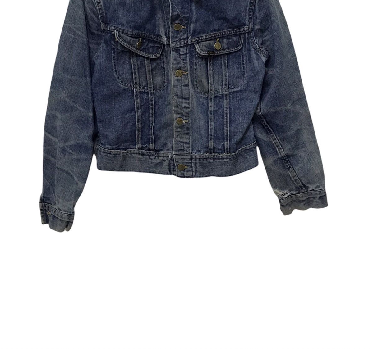 Lee Vintage Lee Rider Distressed Denim Jacket Size US XS / EU 42 / 0 - 3 Thumbnail