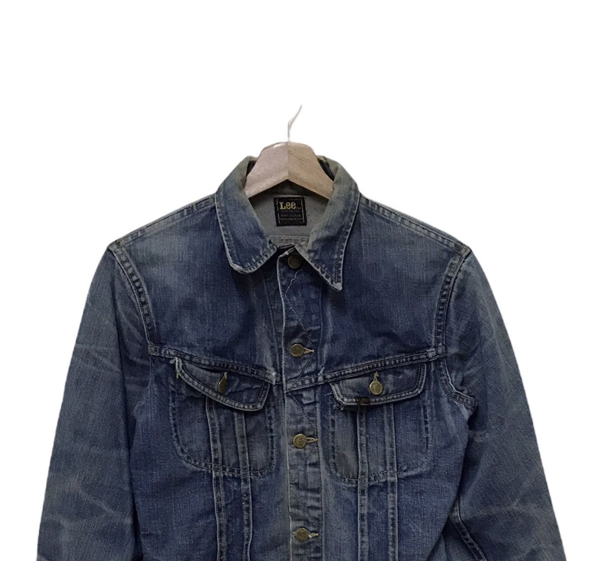 Lee Vintage Lee Rider Distressed Denim Jacket Size US XS / EU 42 / 0 - 2 Thumbnail