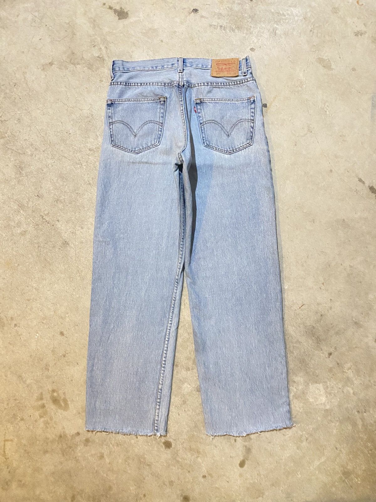 Levi's Vintage Levi’s 550 Light Wash Jeans Size US 33 - 5 Thumbnail