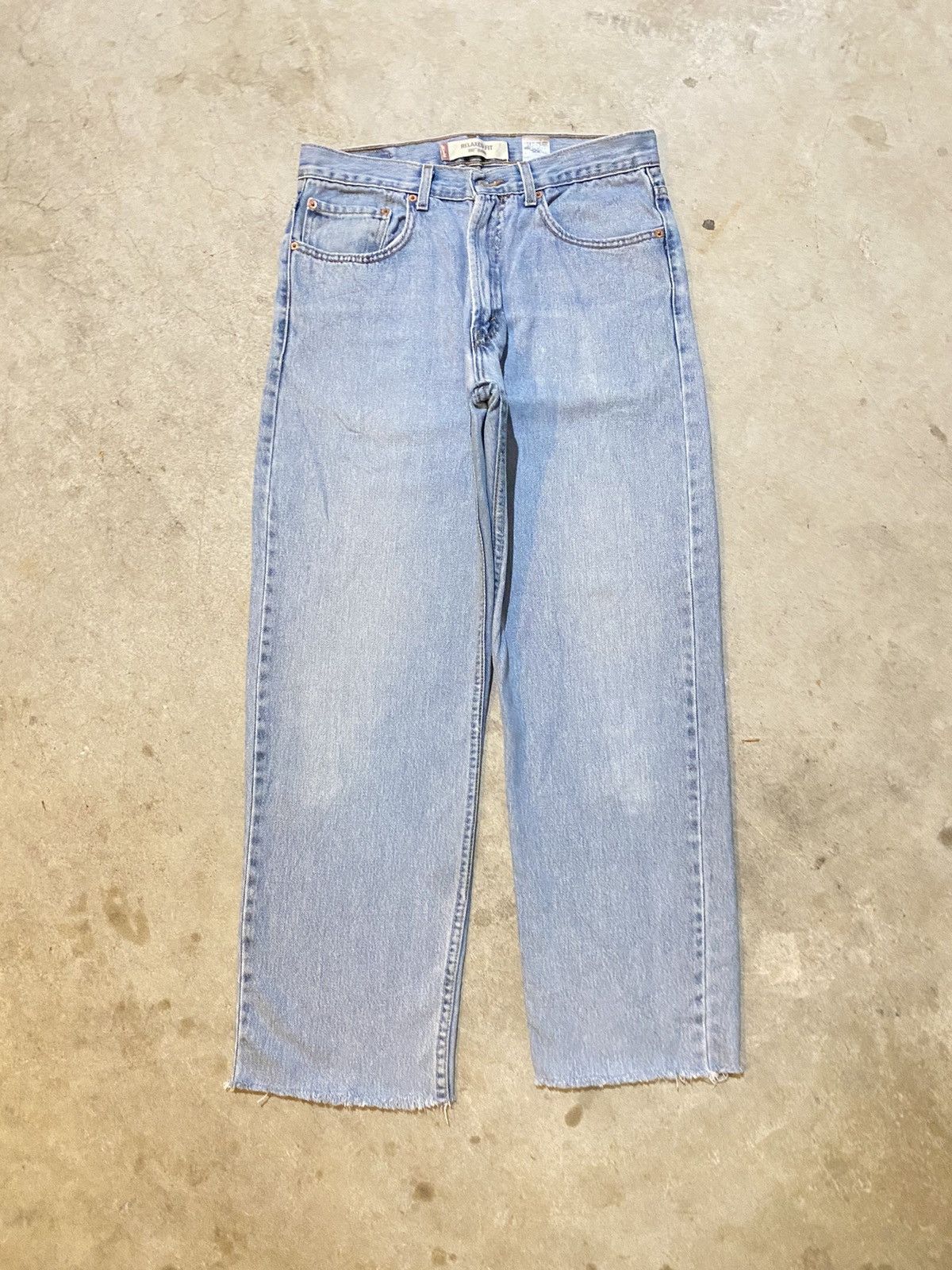 Levi's Vintage Levi’s 550 Light Wash Jeans Size US 33 - 1 Thumbnail