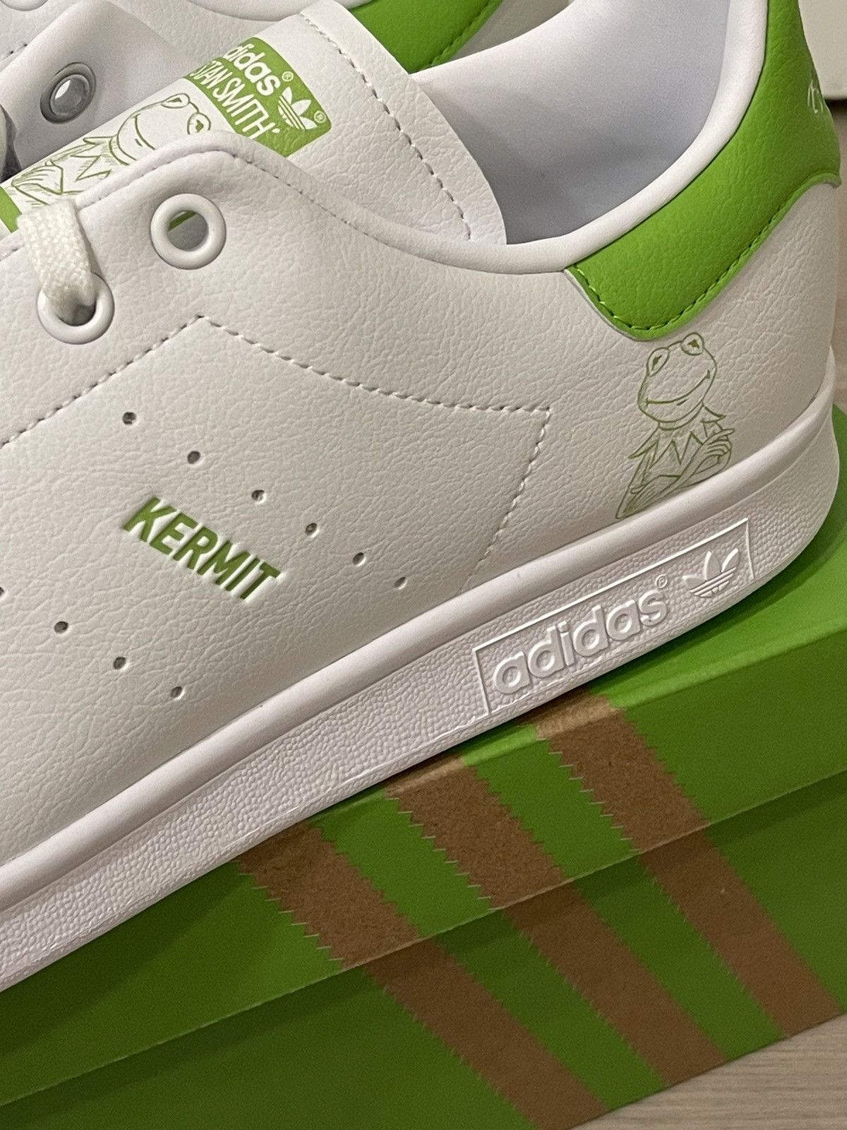 Adidas Kermit Stan Smith Size US 11.5 / EU 44-45 - 7 Thumbnail