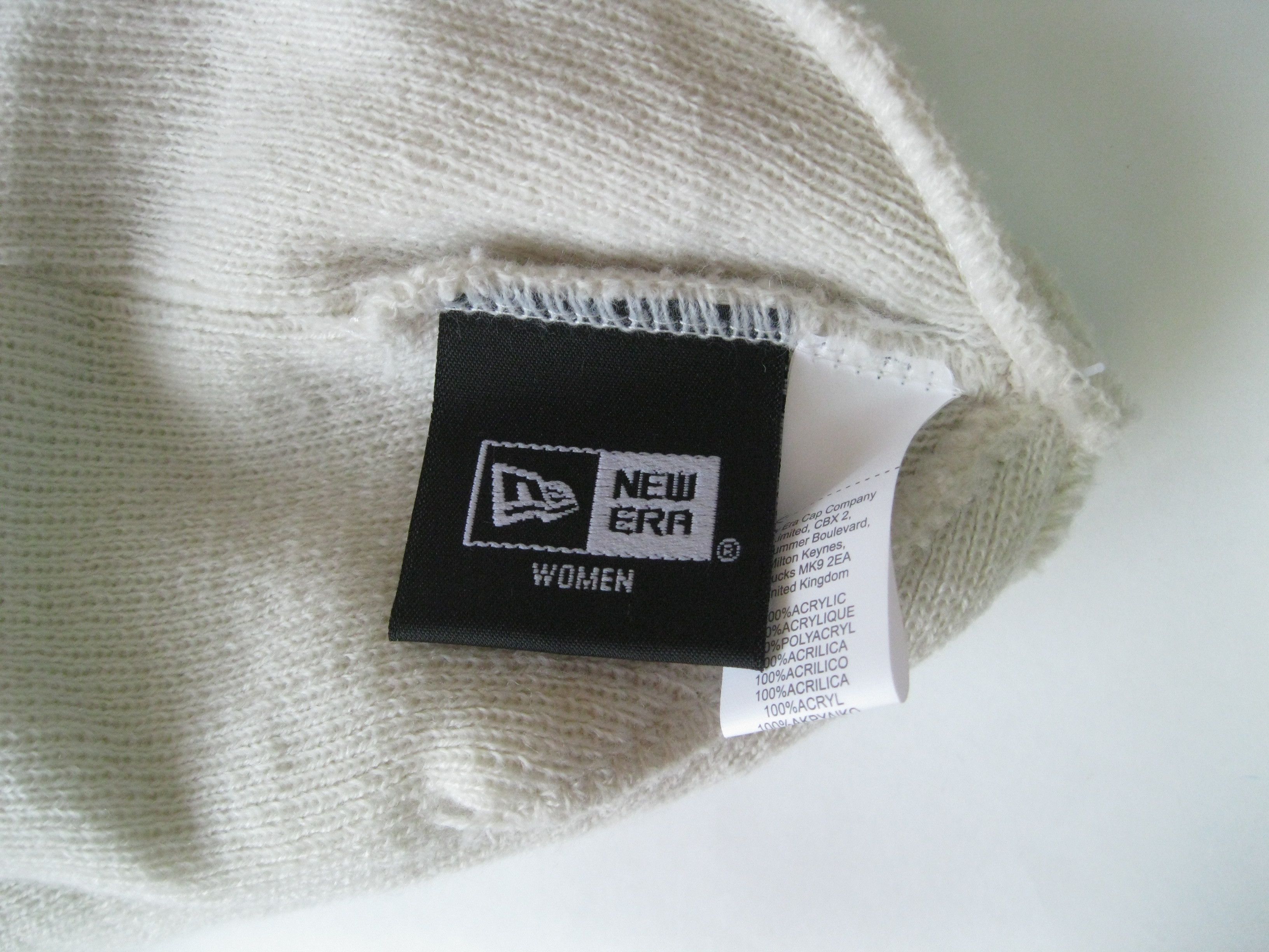 New Era Cuff Essential Beanie Ivory Size ONE SIZE - 8 Thumbnail