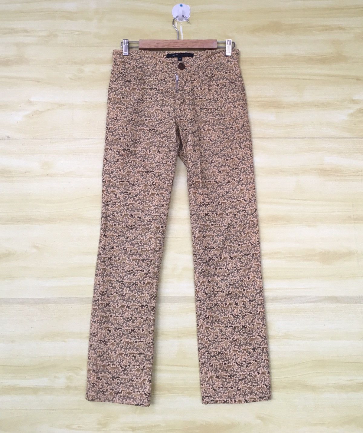 MARC JACOBS Native Striped Abstract Pants