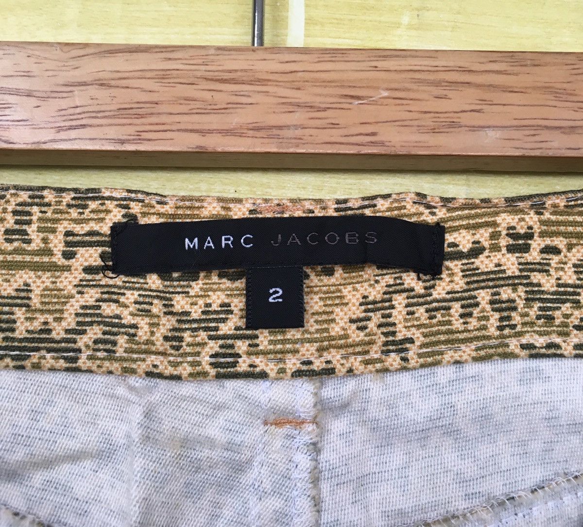 MARC JACOBS Native Striped Abstract Pants