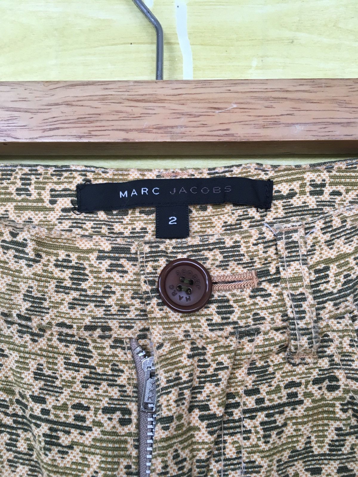 MARC JACOBS Native Striped Abstract Pants