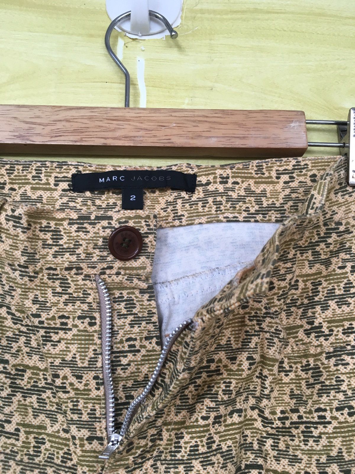 MARC JACOBS Native Striped Abstract Pants
