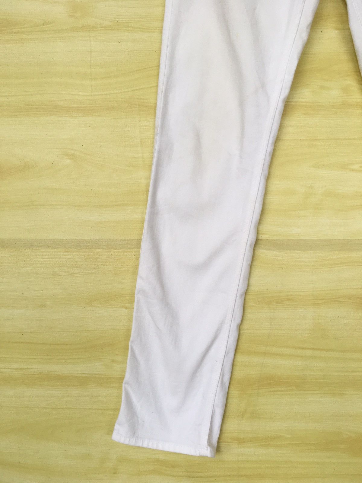 Acne Studios ACNE JEANS Max White Made In Italy Denim Jeans Size US 31 - 3 Thumbnail