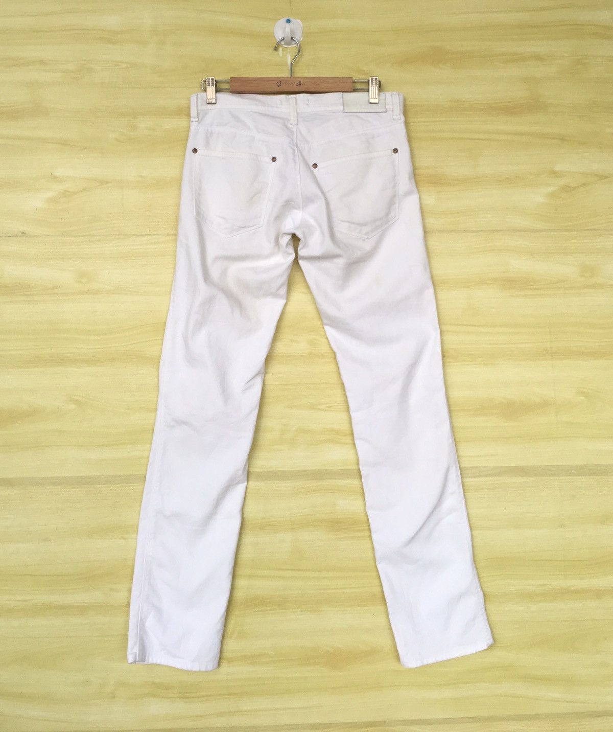 Acne Studios ACNE JEANS Max White Made In Italy Denim Jeans Size US 31 - 5 Thumbnail