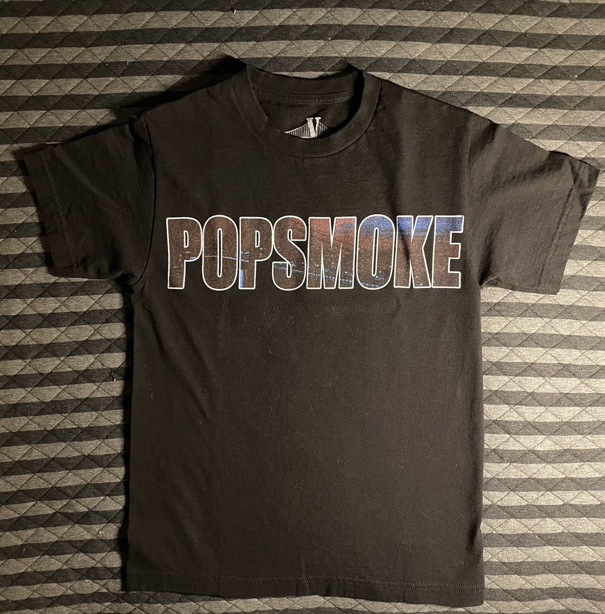 Vlone Pop Smoke x Vlone Wraith Tee Black | Grailed